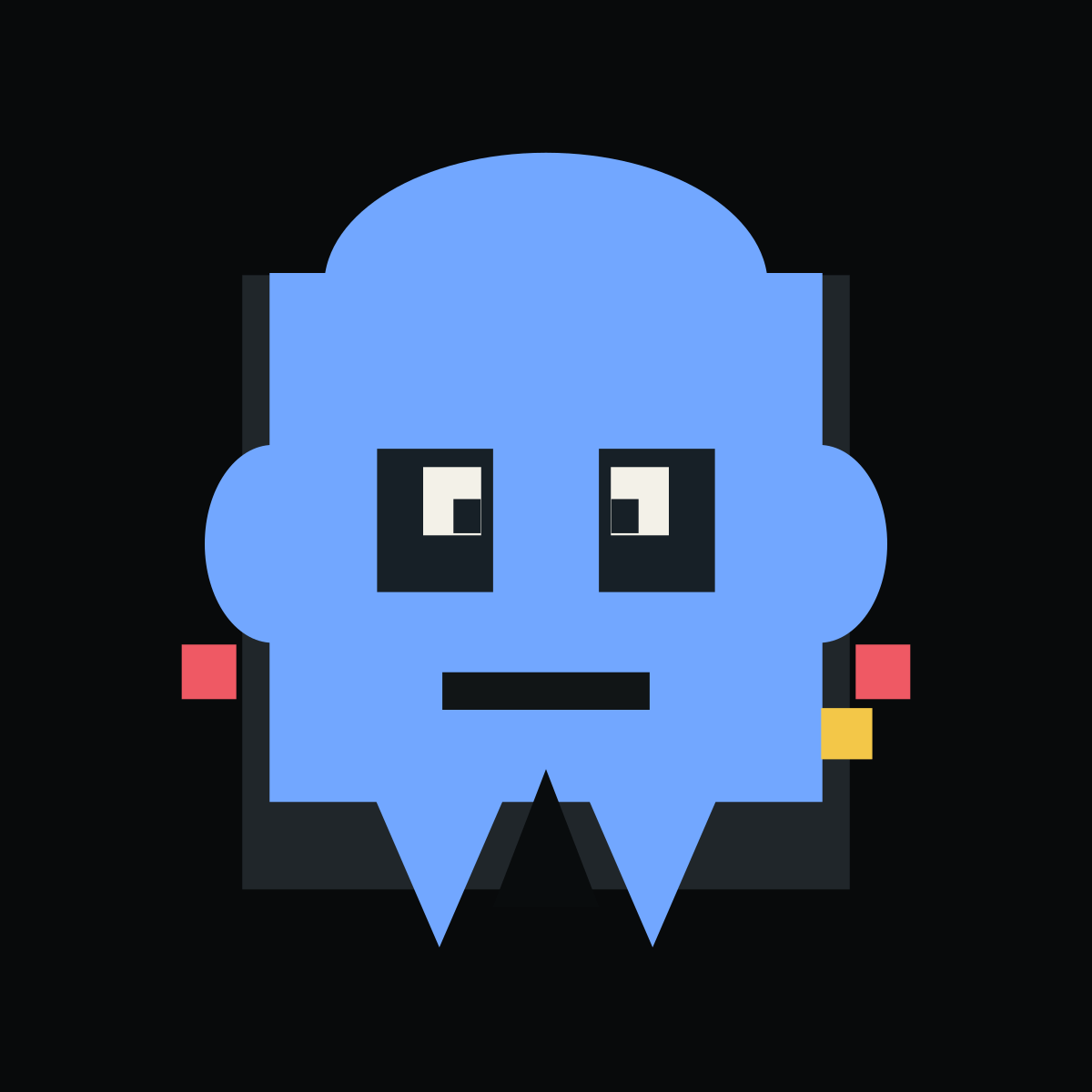 Arcade Ghost BO2 emblem built with 18 native-shape layers