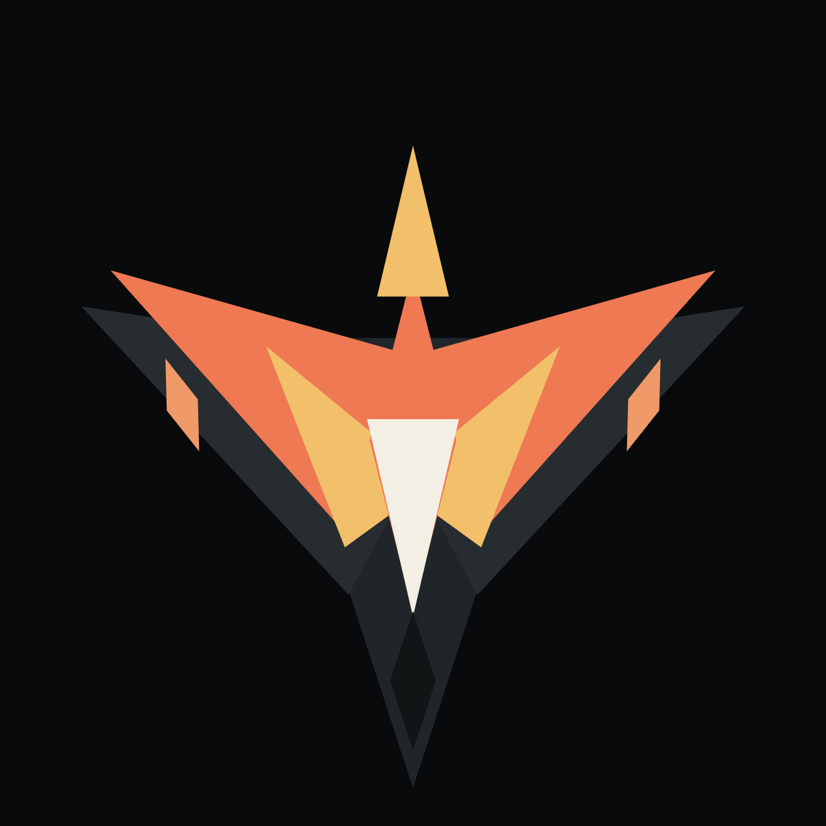Ash Phoenix BO2 emblem built with 13 native-shape layers