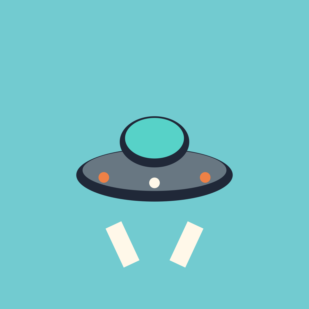 Signal UFO BO2 emblem built with 10 native-shape layers