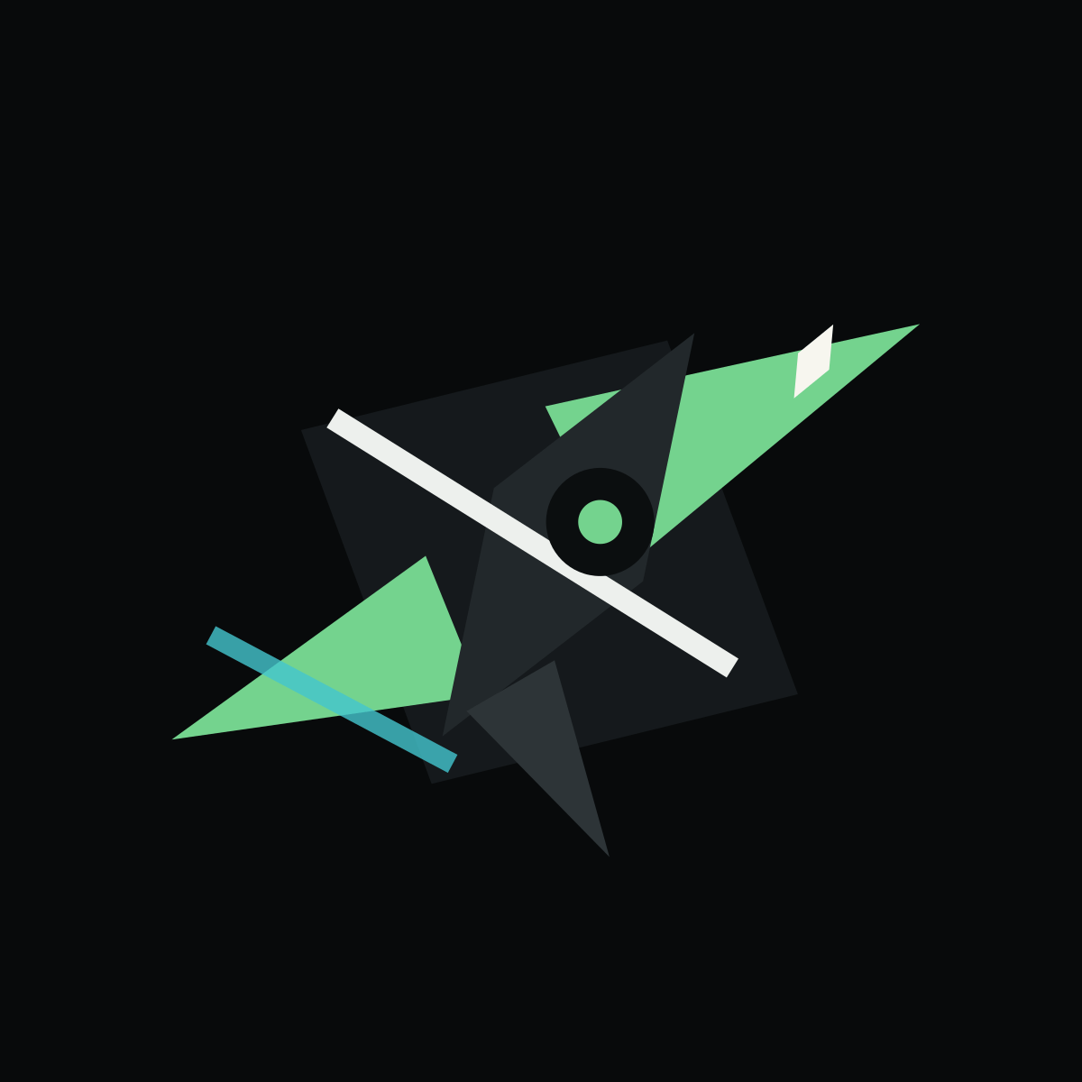 Void Runner BO2 emblem built with 10 native-shape layers